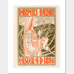 Harper's Bazar, Easter, 1896 Posters and Art